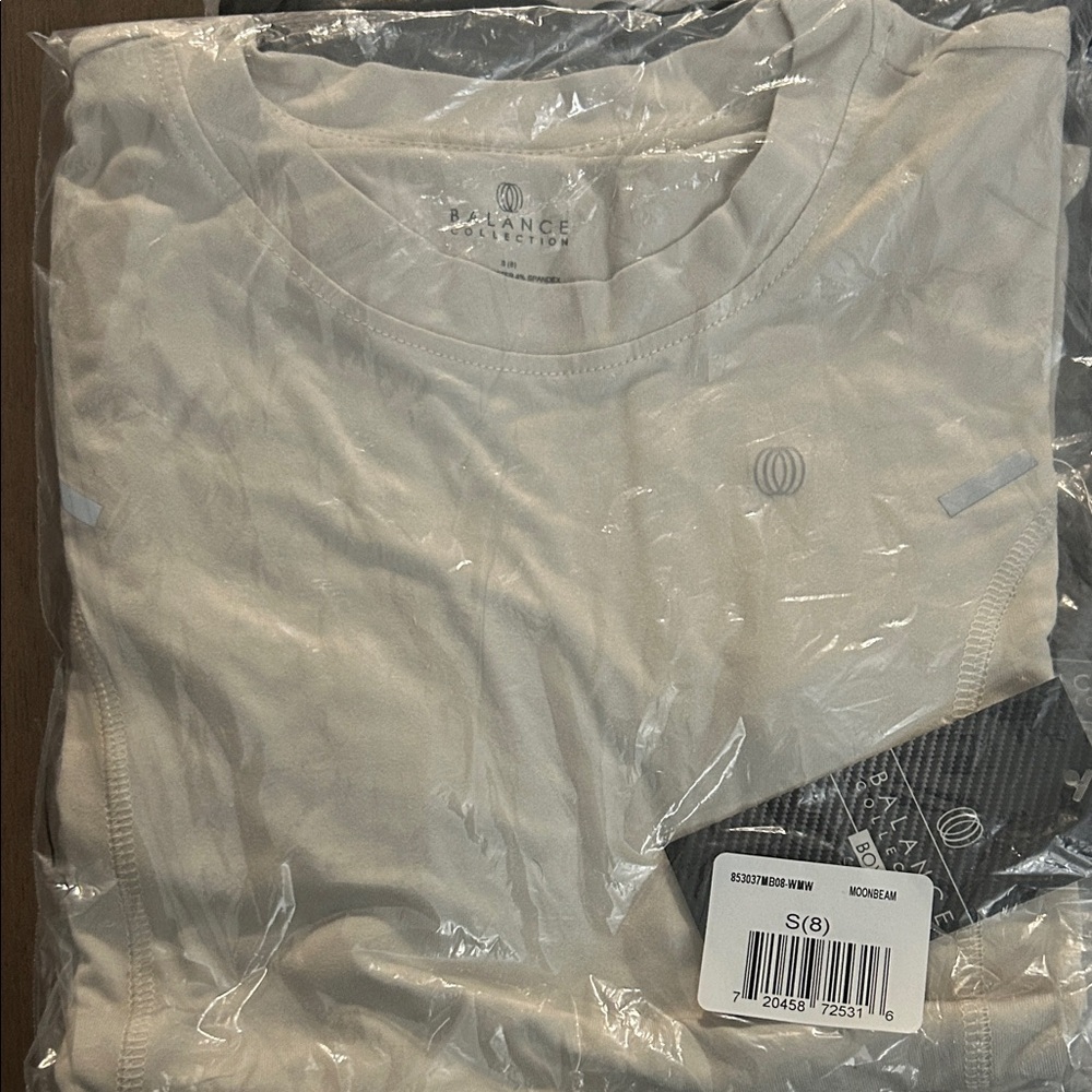 Balance Collection Men's Beige Short Sleeve Tee
